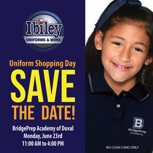 SAVE THE DATE UNIFORM SALE ON CAMPUS  